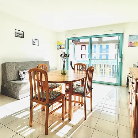 דירה L'air De Au Coeur De La Station Balneaire סטלה-פלאז'